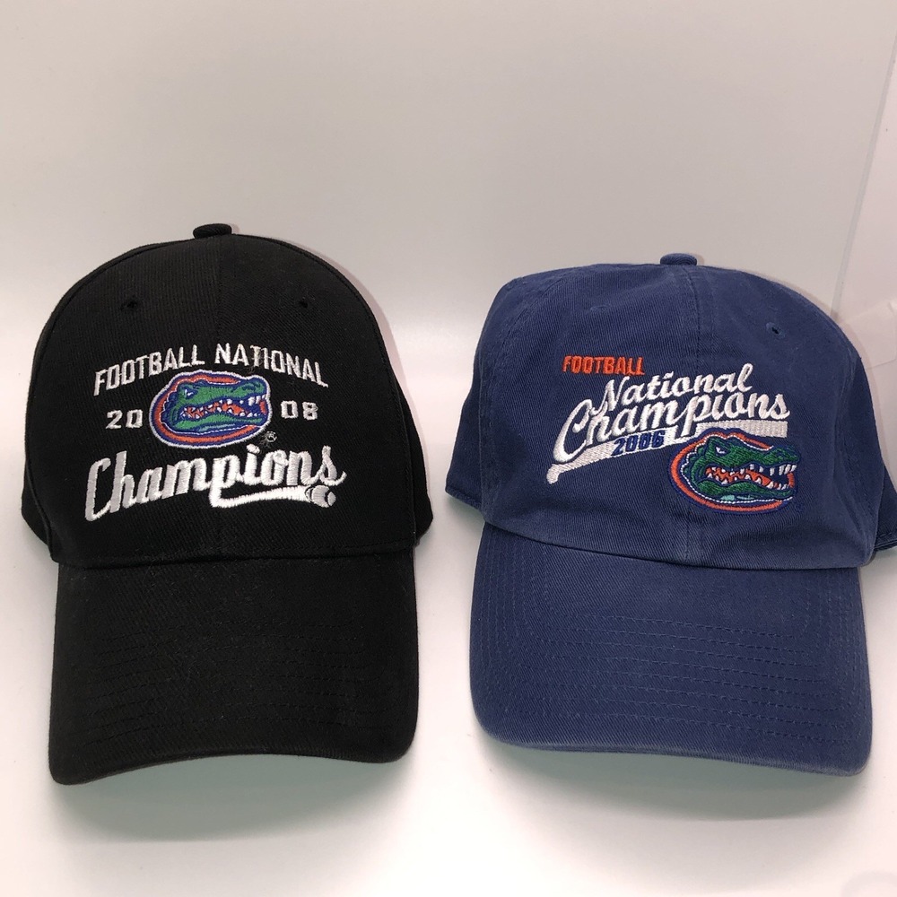 Football National Champions Florida Gators Hats 2008 2006 Twins Enterprises